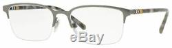 New Burberry Eyeglasses B 1323 1014 Silver Half rim 54mm