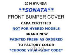 New Capa Front Bumper For 2014 Sonata Painted Choose Your Color Hy1000200