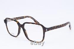 New Christian Dior Neodioro S21 2000 Havana Authentic Frames Eyeglasses 56-16