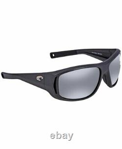 New Costa Del Mar Montauk Grey Plastic Men's Sunglasses MTK 188 OSGGLP