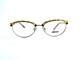 New Dkny Silver Metal Tortoise Oval Half Rim Eyeglasses Dy5623 1001 51 17 135