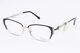 New Diva 5462 C. 264 Black Silver Studded Authentic Designer Eyeglasses 52-15