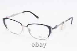 New Diva 5462 C. 264 Black Silver Studded Authentic Designer Eyeglasses 52-15