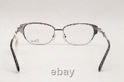 New Diva 5462 C. 264 Black Silver Studded Authentic Designer Eyeglasses 52-15