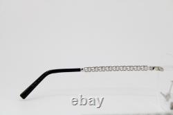 New Dolce & Gabbana Dg 1352 05 Silver Black Authentic Eyeglasses 55-16