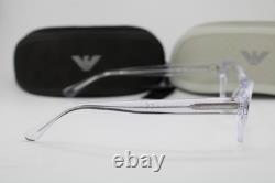 New Emporio Armani Ea 3179 5882 Clear Silver Authentic Eyeglasses 54-17