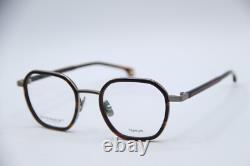 New Entourage Of 7 Remi 252 Tortoise Silver Authentic Designer Eyeglasses 47-20
