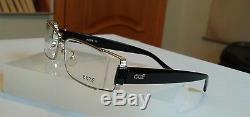 New Exte Ex33101 Eyeglasses, Color Black/silver, Full Rim, 54/17/135 Mm, Italy