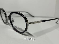 New Giorgio Armani AR 5005 3015 Silver/Purple 49-23-140 With Case