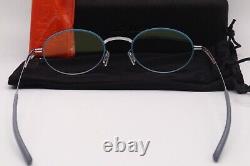 New Ic! Berlin Model Osure Cool Wave Silver Authentic Frames Eyeglasses 49-20