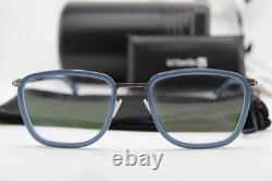 New Ic! Berlin Taku Chrome Gunmetal Silver Authentic Eyeglasses 51-21