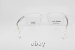 New Kliik Denmark 747 S313 Clear Acetate Silver Authentic Eyeglasses 46-19