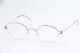 New Lindberg No Ophus Col P10 Silver Authentic Frame Eyeglasses 40-16