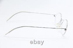 New Lindberg No Ophus Col P10 Silver Authentic Frame Eyeglasses 40-16