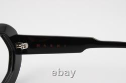 New Marni C6h Black Silver Handmade Eyeglasses Frames Unisex 52-26-145