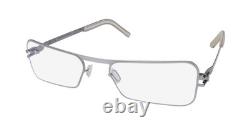 New Mykita Dogma 1.5 Glasses Silver Rectangular Metal & Plastic Germany Full-rim