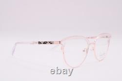 New Nicole Miller Resort Deauville C01 Silver Clear Authentic Eyeglasses 52-18