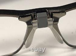 New Oakley Crosslink Float 3220-0256 Eyeglasses Pewter 56/17/143 + Case