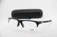 New Oakley Ox8061-0158 Plazlink Satin Black Silver Authentic Eyeglasses 58-19