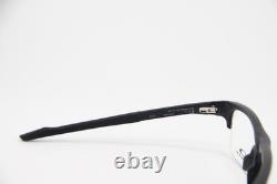 New Oakley Ox8061-0158 Plazlink Satin Black Silver Authentic Eyeglasses 58-19