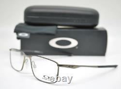 New Oakley Reading Glasses SOCKET 5.0 OX3217-0255 55-17 Pewter Frames Eyeglasses