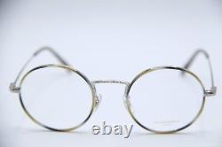 New Oliver Peoples Ov 1250t 5036 Ellerby Horn Silver Authentic Eyeglasses 46-21