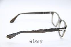 New Persol P 3012-v 1103 Clear Opal Silver Authentic Frames Eyeglasses 54-18