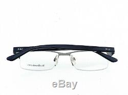 New Polo Ralph Lauren PH1075 9120 Black Half Rim Eyeglasses RX Frames 53mm Italy