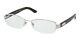 New Polo Ralph Lauren Rl5070 9001 Black Half Rim Eyeglasses Rx Frames 51mm Italy