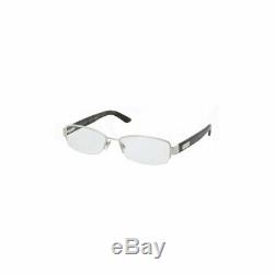 New Polo Ralph Lauren RL5070 9001 Black Half Rim Eyeglasses RX Frames 51mm Italy