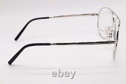 New Porsche Design P'8355 C Silver Black Metal Authentic Frames Eyeglasses 59-12