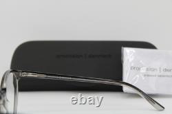 New Prodesign Denmark 3641 C. 6032 Black Clear Silver Authentic Eyeglasses 50-20