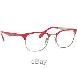 New Ray-Ban RB6346 2974 Pink Half Rim RX Prescription Eyeglasses 50mm
