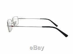 New Ray Ban RX6258E 2501 Silver Full Rim Rx 52mm Eyeglasses
