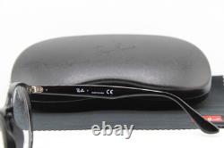 New Ray-ban Rb 2180-v 2000 Black Silver Authentic Eyeglasses 49-21