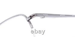 New Signature 1085 Eyewear Mens Silver Sil Rectangular Metal & Plastic Half-rim