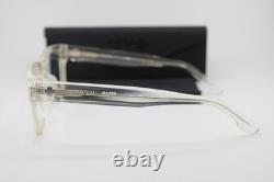 New Spy+ Optics Weston S10e Clear Silver Authentic Eyeglasses 56-18