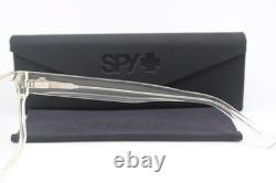 New Spy+ Optics Weston S10e Clear Silver Authentic Eyeglasses 56-18