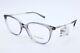 New Tiffany&co Tf 2168 8270 Grey Square Eyeglasses Demo Lenses 54mm