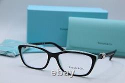 New Tiffany & Co. Tf 2074 8055 Black Turquoise Authentic Frame Eyeglasses 54-16