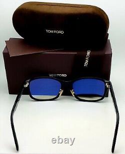 New Tom Ford Reading Glasses TF 5724-D-B 001 56-19 Black & Gold Frames Readers
