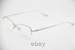 New Tura R584 Sil Silver Authentic Frames Eyeglasses 52-16
