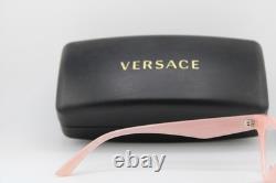 New Versace Mod. 3364-u 5497 Pink Silver Authentic Eyeglasses 52-17