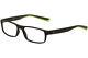 Nike Eyeglasses 7090 010 Matte Black/green/silver Full Rim Optical Frame 53mm