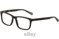 Nike Eyeglasses 7238 010 Black/Dark Grey/Silver Full Rim Optical Frame 54mm