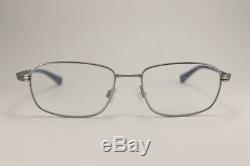 Nike Flexon 4251 Blue & Metallic Silver Full-Rim RX Eyeglass Frames 55-17-145