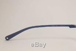 Nike Flexon 4251 Blue & Metallic Silver Full-Rim RX Eyeglass Frames 55-17-145