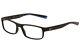 Nike Men's Eyeglasses 7090 018 Black/blue/silver Full Rim Optical Frame 53mm