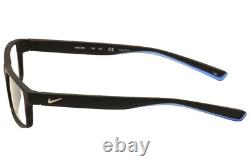 Nike Men's Eyeglasses 7090 018 Black/Blue/Silver Full Rim Optical Frame 53mm