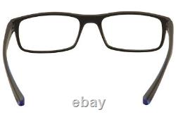 Nike Men's Eyeglasses 7090 018 Black/Blue/Silver Full Rim Optical Frame 53mm